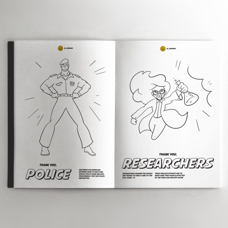 Digital Colouring Book Alnowair